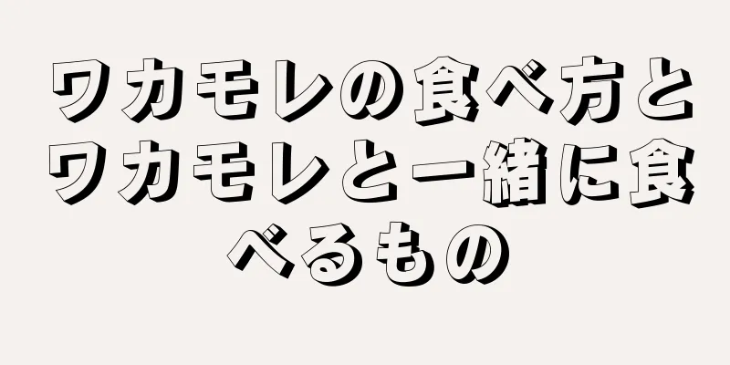 ワカモレの食べ方とワカモレと一緒に食べるもの