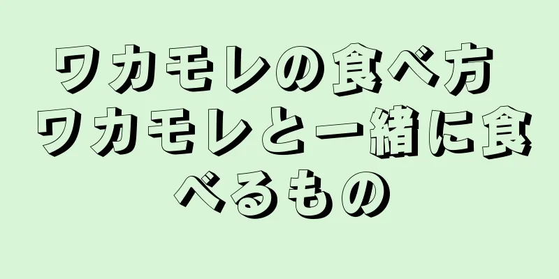ワカモレの食べ方 ワカモレと一緒に食べるもの