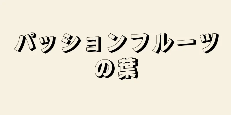 パッションフルーツの葉