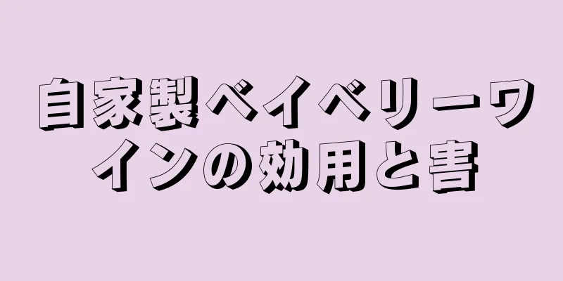 自家製ベイベリーワインの効用と害