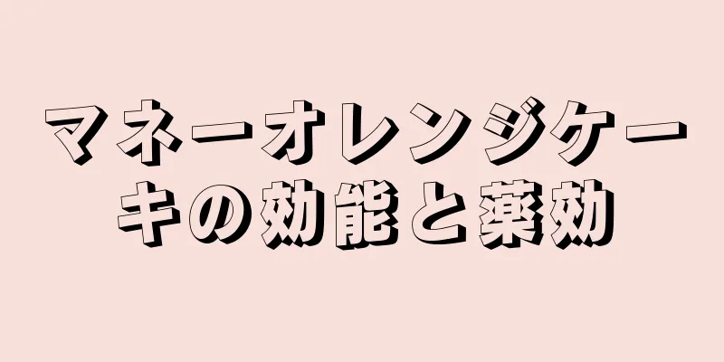 マネーオレンジケーキの効能と薬効