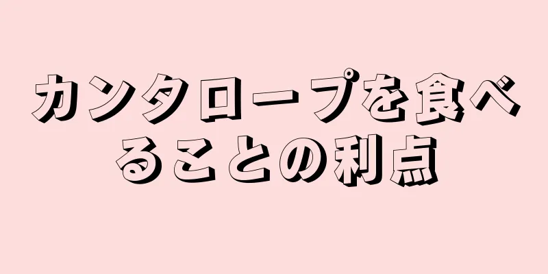カンタロープを食べることの利点