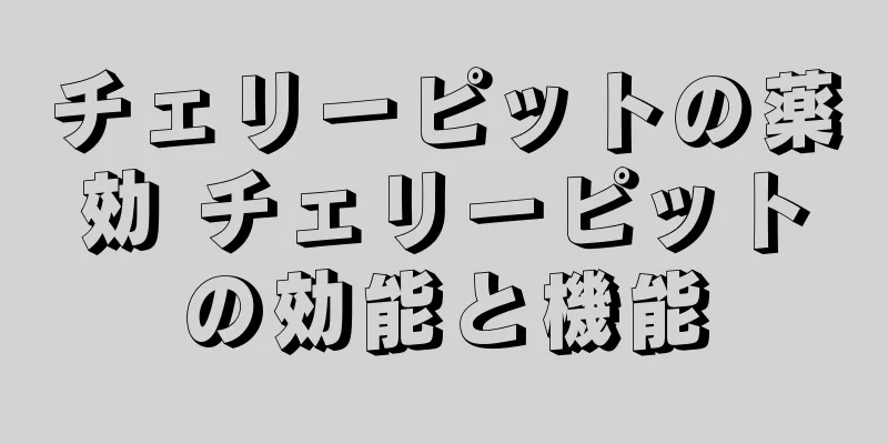 チェリーピットの薬効 チェリーピットの効能と機能