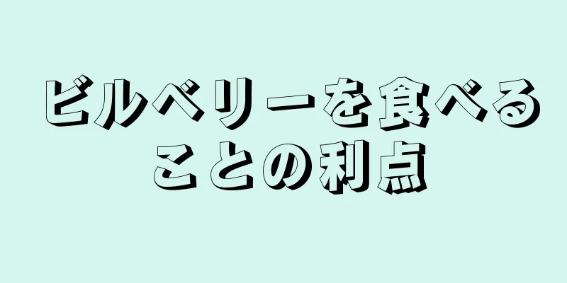 ビルベリーを食べることの利点