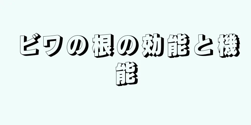 ビワの根の効能と機能