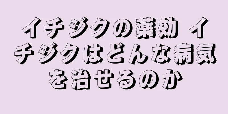 イチジクの薬効 イチジクはどんな病気を治せるのか