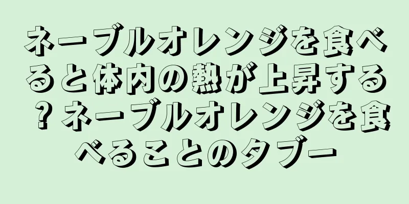 ネーブルオレンジを食べると体内の熱が上昇する？ネーブルオレンジを食べることのタブー