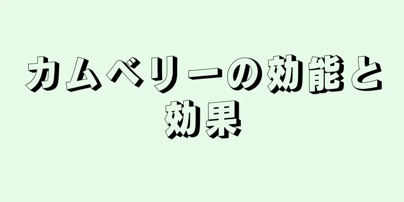 カムベリーの効能と効果