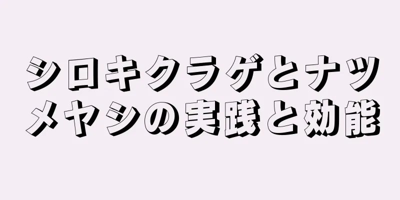 シロキクラゲとナツメヤシの実践と効能