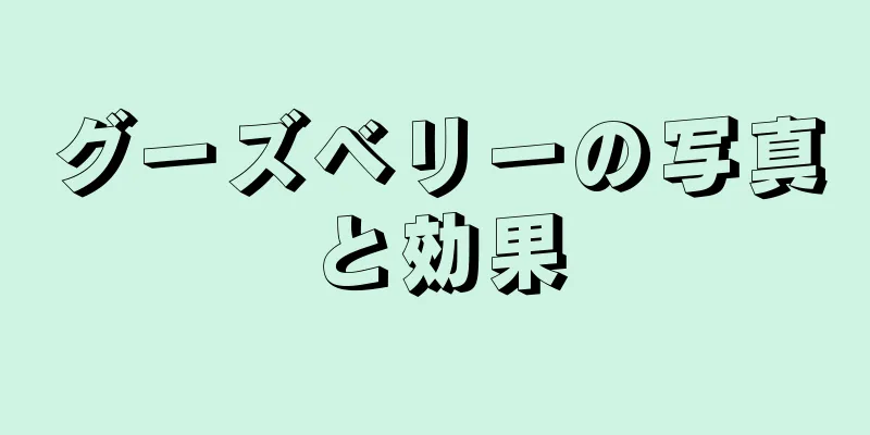グーズベリーの写真と効果