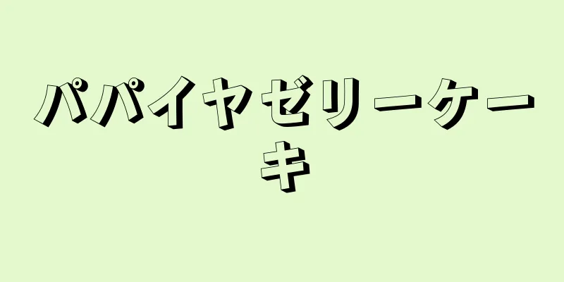 パパイヤゼリーケーキ