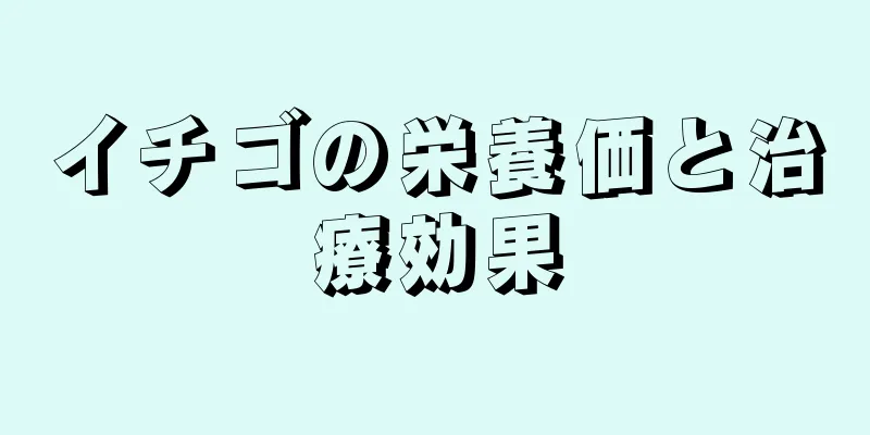 イチゴの栄養価と治療効果