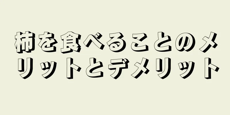 柿を食べることのメリットとデメリット