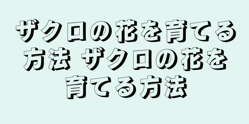 ザクロの花を育てる方法 ザクロの花を育てる方法