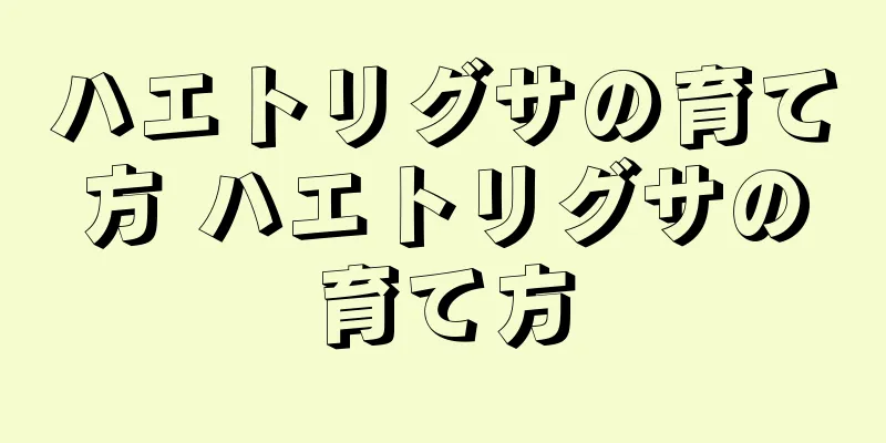 ハエトリグサの育て方 ハエトリグサの育て方