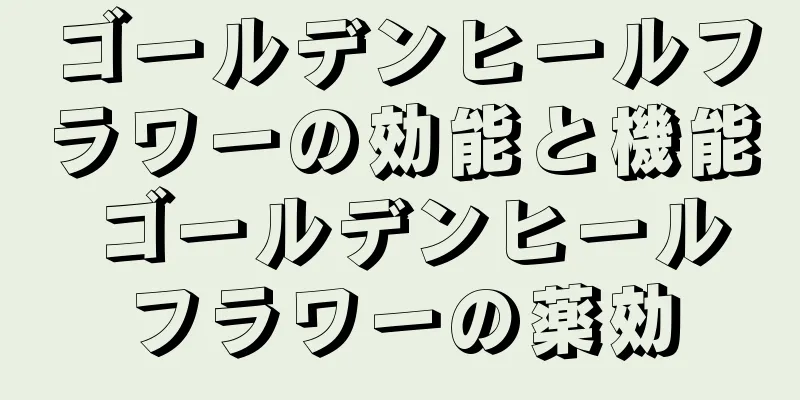 ゴールデンヒールフラワーの効能と機能 ゴールデンヒールフラワーの薬効