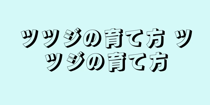 ツツジの育て方 ツツジの育て方