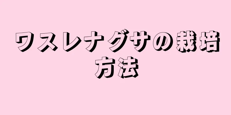 ワスレナグサの栽培方法