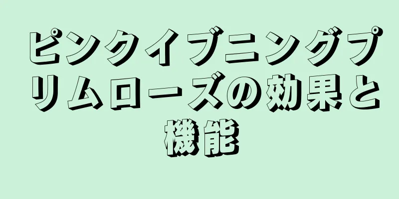 ピンクイブニングプリムローズの効果と機能