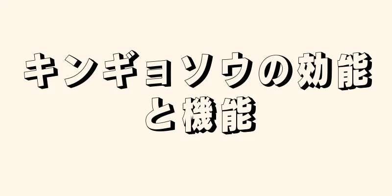 キンギョソウの効能と機能
