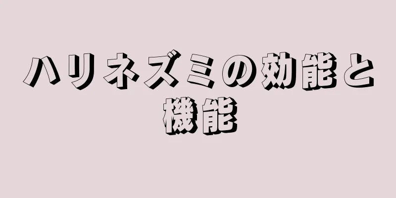 ハリネズミの効能と機能