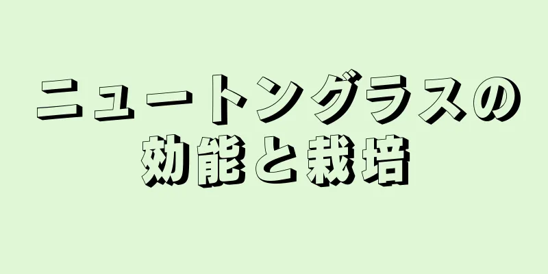ニュートングラスの効能と栽培