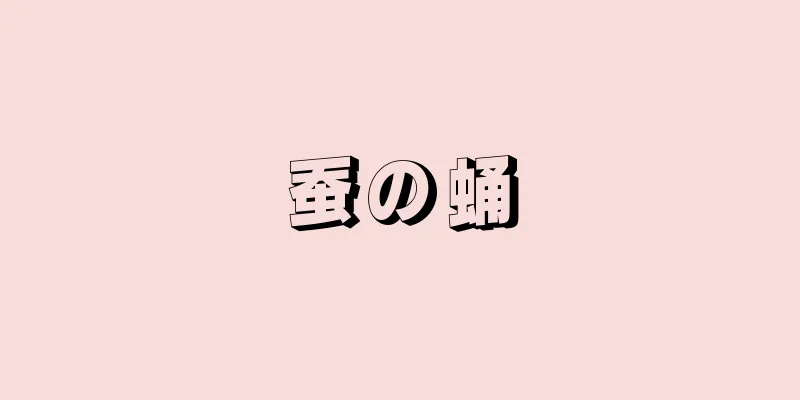 蚕の蛹