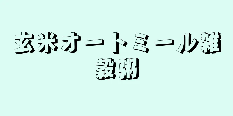 玄米オートミール雑穀粥