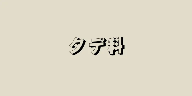 タデ科