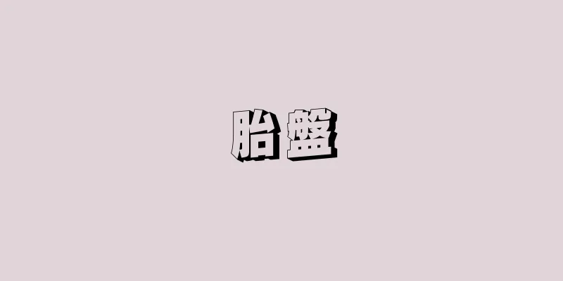 胎盤