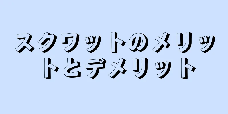 スクワットのメリットとデメリット