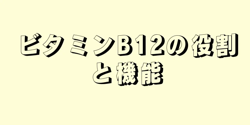 ビタミンB12の役割と機能