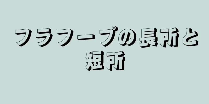 フラフープの長所と短所