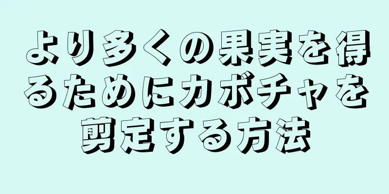 より多くの果実を得るためにカボチャを剪定する方法