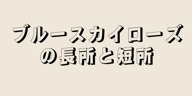 ブルースカイローズの長所と短所