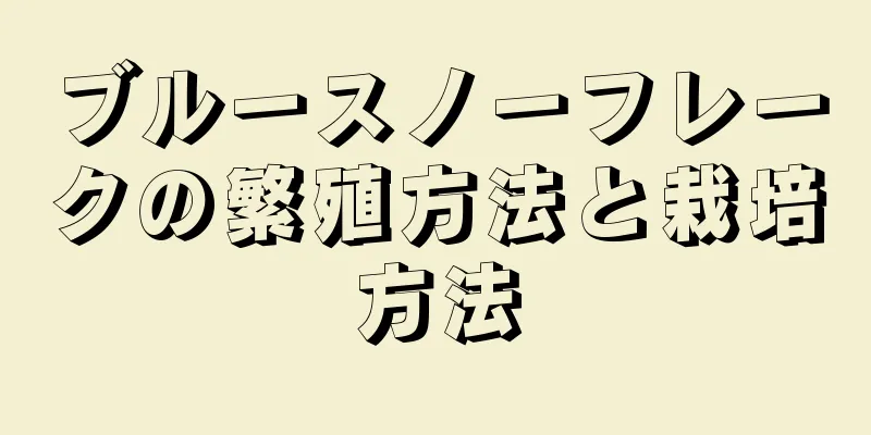 ブルースノーフレークの繁殖方法と栽培方法