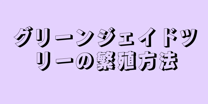 グリーンジェイドツリーの繁殖方法