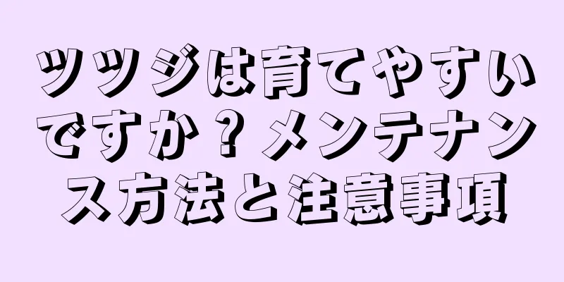 ツツジは育てやすいですか？メンテナンス方法と注意事項