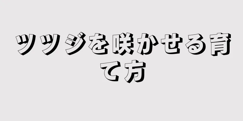 ツツジを咲かせる育て方