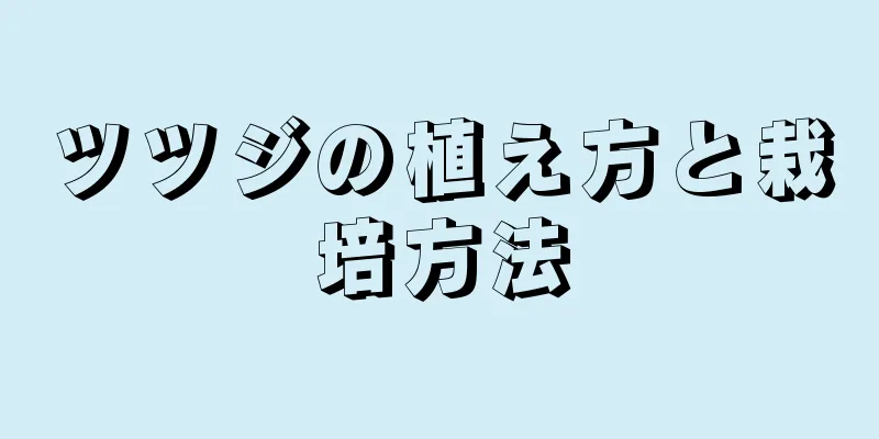 ツツジの植え方と栽培方法