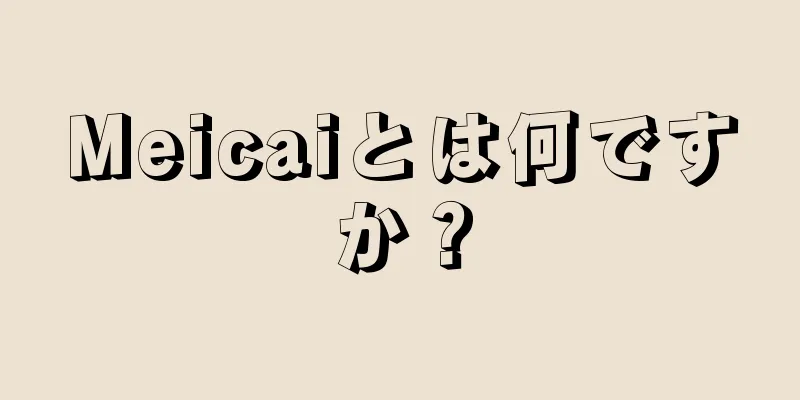 Meicaiとは何ですか？