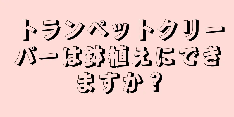 トランペットクリーパーは鉢植えにできますか？