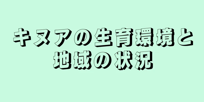 キヌアの生育環境と地域の状況