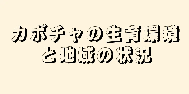カボチャの生育環境と地域の状況