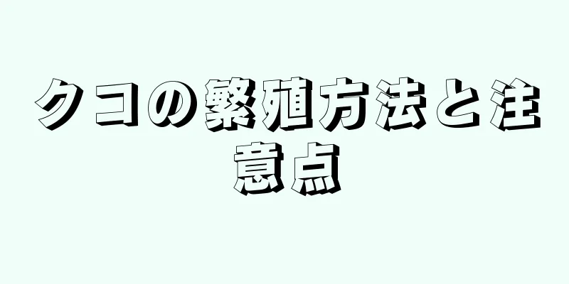 クコの繁殖方法と注意点