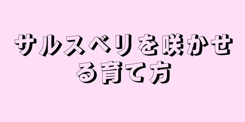 サルスベリを咲かせる育て方