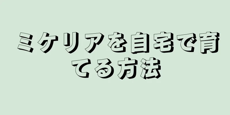 ミケリアを自宅で育てる方法